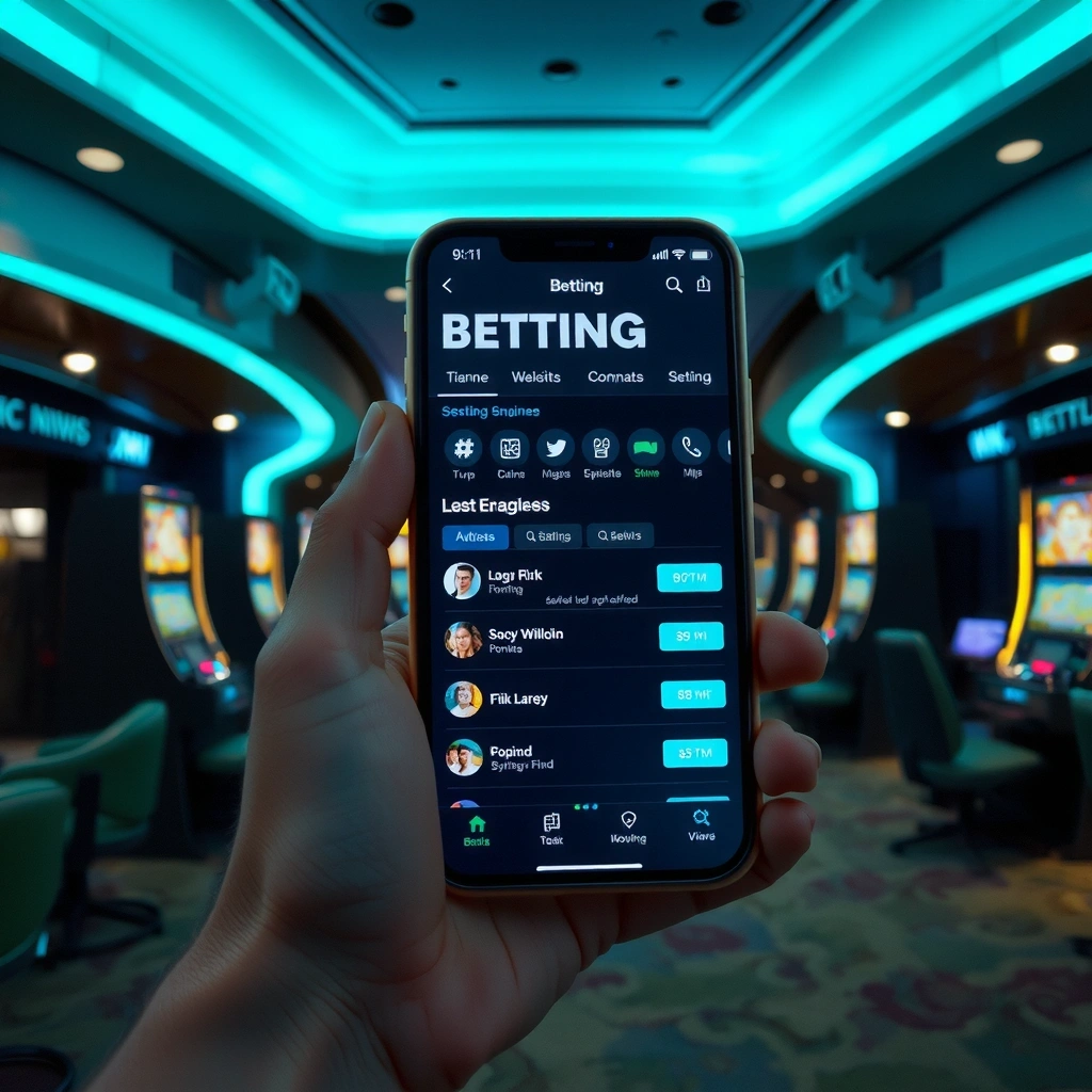 Interfaz móvil Rushbet